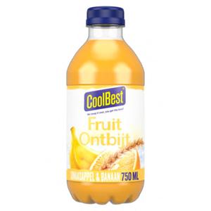 CoolBest Fruitontbijt Sinaasappel-Banaan 0, 75L