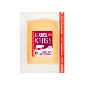 Unbranded Goudse Kaas 48+ Extra Belegen Stuk 900 g - Voordeelverpakking