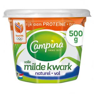 Campina volle kwark naturel 500g