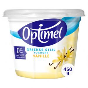 Optimel Yoghurt Griekse stijl vanille 1 x 450g