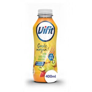 Vifit Goedemorgen! Zuiveldrink Aardbei/Kiwi/Banaan 400ml