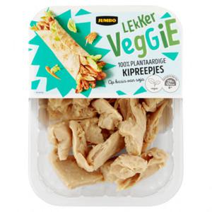 Jumbo Lekker Veggie Kipreepjes Vegan 160g