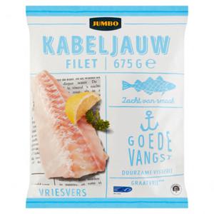 Jumbo Kabeljauwfilet 675g