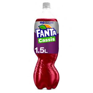 Fanta Cassis No Sugar 1, 5L