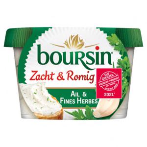 Boursin Zacht & Romig Knoflook en Fijne Kruiden 125g