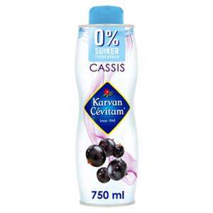 Karvan Cévitam Cassis siroop 0% suiker toegevoegd 750ml