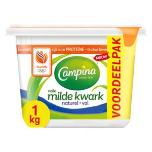 Campina volle kwark naturel 1000g