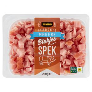 Jumbo Gerookte Magere Blokjes Spek 250g