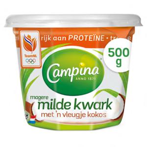 Campina magere kwark met een vleugje kokos 500g