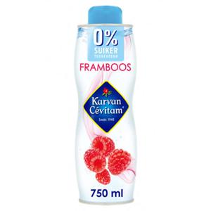 Karvan Cévitam Framboos Siroop 0% Suiker Toegevoegd 750ml