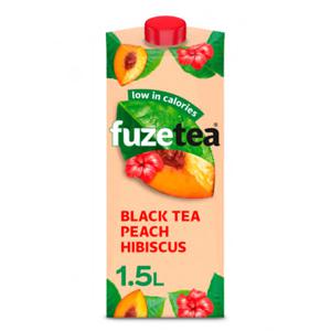 Fuze Tea Black Tea Peach Hibiscus 1, 5L