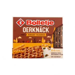 Bolletje Oerknäck Robuust Volkoren 4 x 4 Stuks 285g