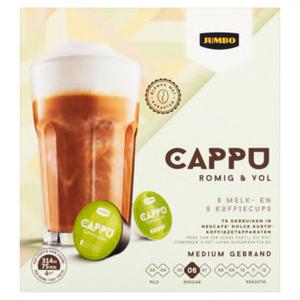 Jumbo Cappuccino Koffiecups 16 Stuks