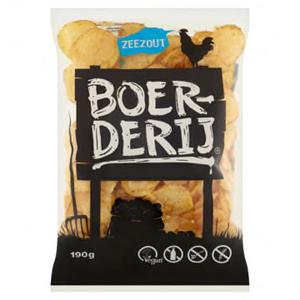 Boerderij Chips Zeezout 190g