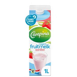 Campina Fuitmelk aardbei 1L