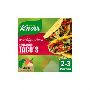 Knorr Wereldgerecht Mexicaanse Taco's 136g