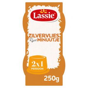 Lassie Zilvervliesrijst Minuutje 2 x 125g