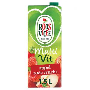 Roosvicee Multivit appel-rode vrucht 1, 5L