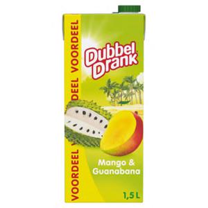 DubbelDrank Mango & Guanabana 1, 5L