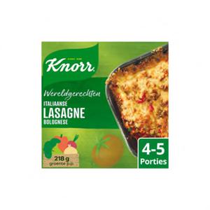 Knorr Wereldgerechten Maaltijdpakket Italiaanse Lasagne Bolognese XXL 350gr