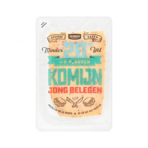 Jumbo Komijn Jong Belegen Kaas 20+ Plakken 190g