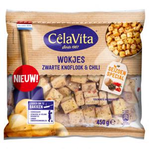 CêlaVíta® CêlaVita Wokjes Zwarte Knoflook & Chili 450g