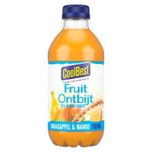 CoolBest Fruitontbijt Sinaasappel-Mango 0, 75L