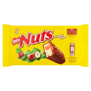 NUTS melk chocolade karamel hazelnoot 5-pack