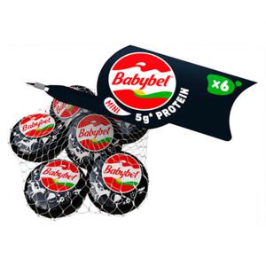 Mini Babybel Protein 25+ kaas tussendoortje 6 x 20g