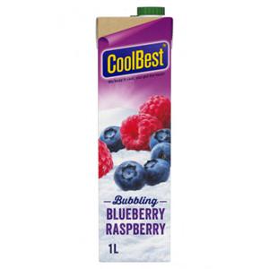 CoolBest Bubbling Blueberry Raspberry 1L