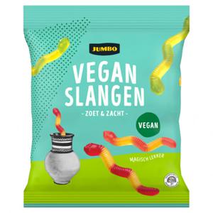 Jumbo Vegan Slangen Zoet & Zacht 200g