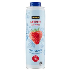 Jumbo Fruitsiroop Aardbei met Appel 750ml