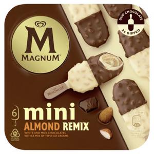 Magnum Ijs Mini Almond Remix 6 x 55ml