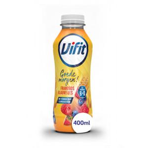 Vifit Goedemorgen! Drinkzuivel Framboos/Blauwe Bes 400ml