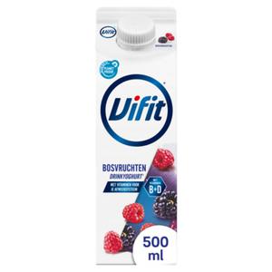 Vifit drinkyoghurt bosvruchten 500ml