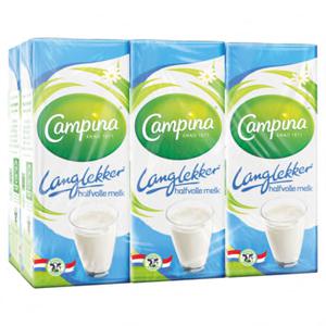 Campina Langlekker halfvolle melk multipack 6 x 200ml