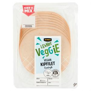 Jumbo Lekker Veggie Kipfilet Vegan 90g