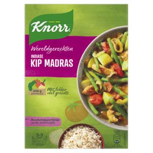 Knorr Wereldgerechten Maaltijdpakket Indiase Kip Madras 326g