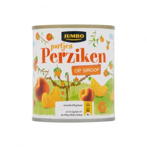 Jumbo Perziken Partjes op Siroop 225g