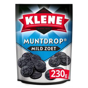 Klene Muntdrop Mild Zoete Drop Zak 230 gram