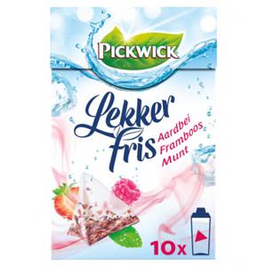 Pickwick Lekker Fris Aardbei Framboos Munt 10 Stuks