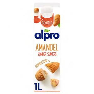 Alpro Amandeldrink Zonder Suikers Gekoeld 1L