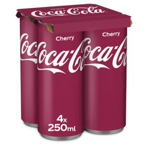 Coca-Cola Cherry 4 x 250ml