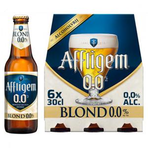 Affligem Blond 0.0 Bier Fles 6 x 30cl