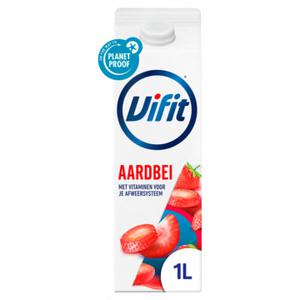 Vifit Drinkyoghurt Aardbei 1L