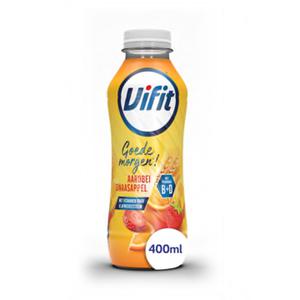 Vifit Goedemorgen! Drinkzuivel Aardbei/Sinaasappel 400ml