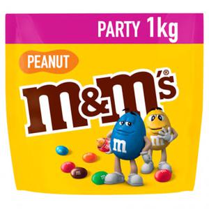 m&m's® M&M'S Pinda chocolade partyzak 1kg