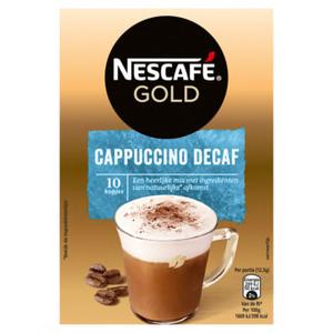 Nescafé Gold Cappuccino Decaf 10 Stuks