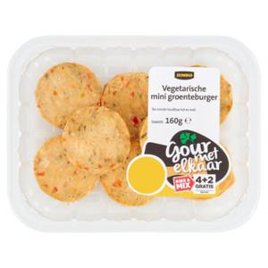 Jumbo Vegetarische Mini Groenteburger 160g