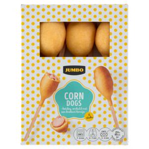 Jumbo Corn Dogs 6 Stuks